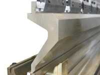 Top punch of press brake (Goose neck for security door )