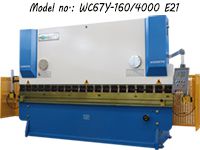 160t4000mm Hydraulic Press Brake
