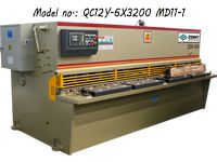 Hydraulic Swing Beam Shearing Machine