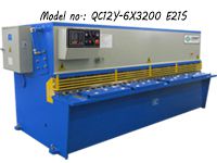 QC12Y Hydraulic Shearing Machine