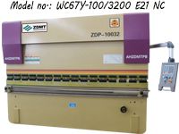 Hydraulic Press Brake / Steel Metal Processed Bending Machine