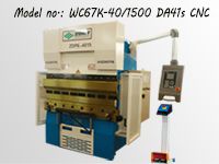 Small CNC Press Brake with DA41s Controller