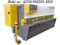 CNC Hydraulic Swing Beam Shearing Machine